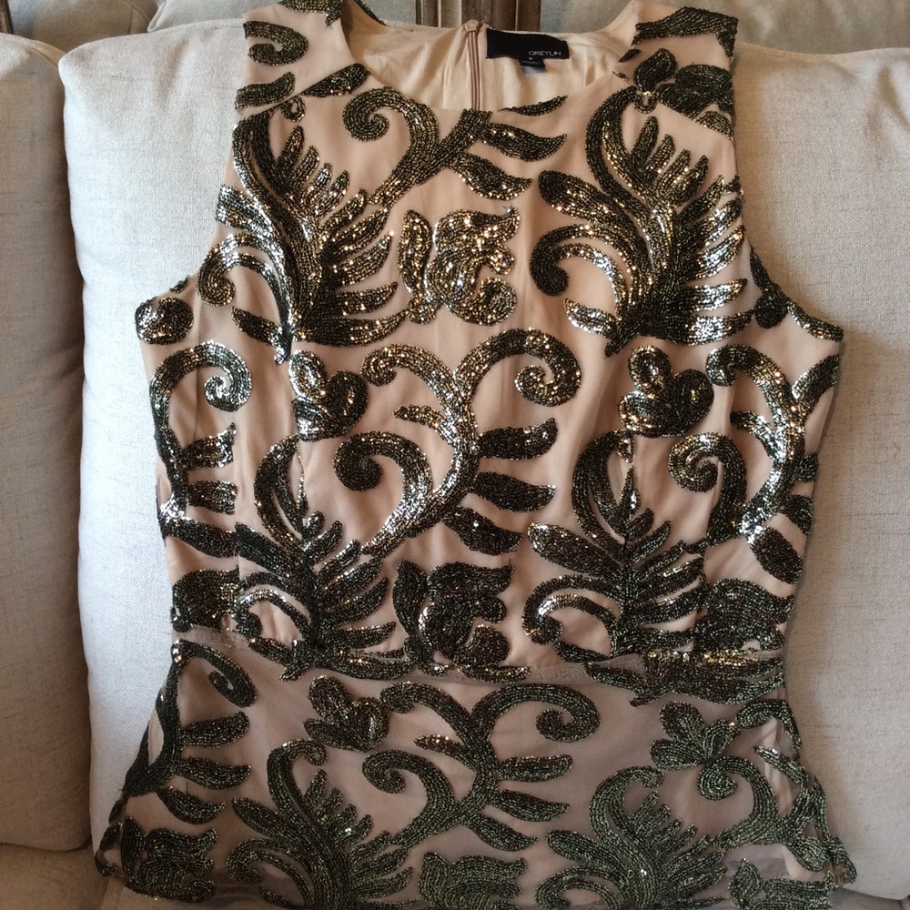 GREYLIN peplum top S